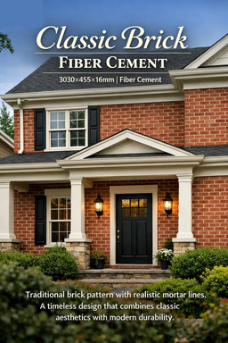 Fiber Cement Cladding/Siding Exterior Wall Panel