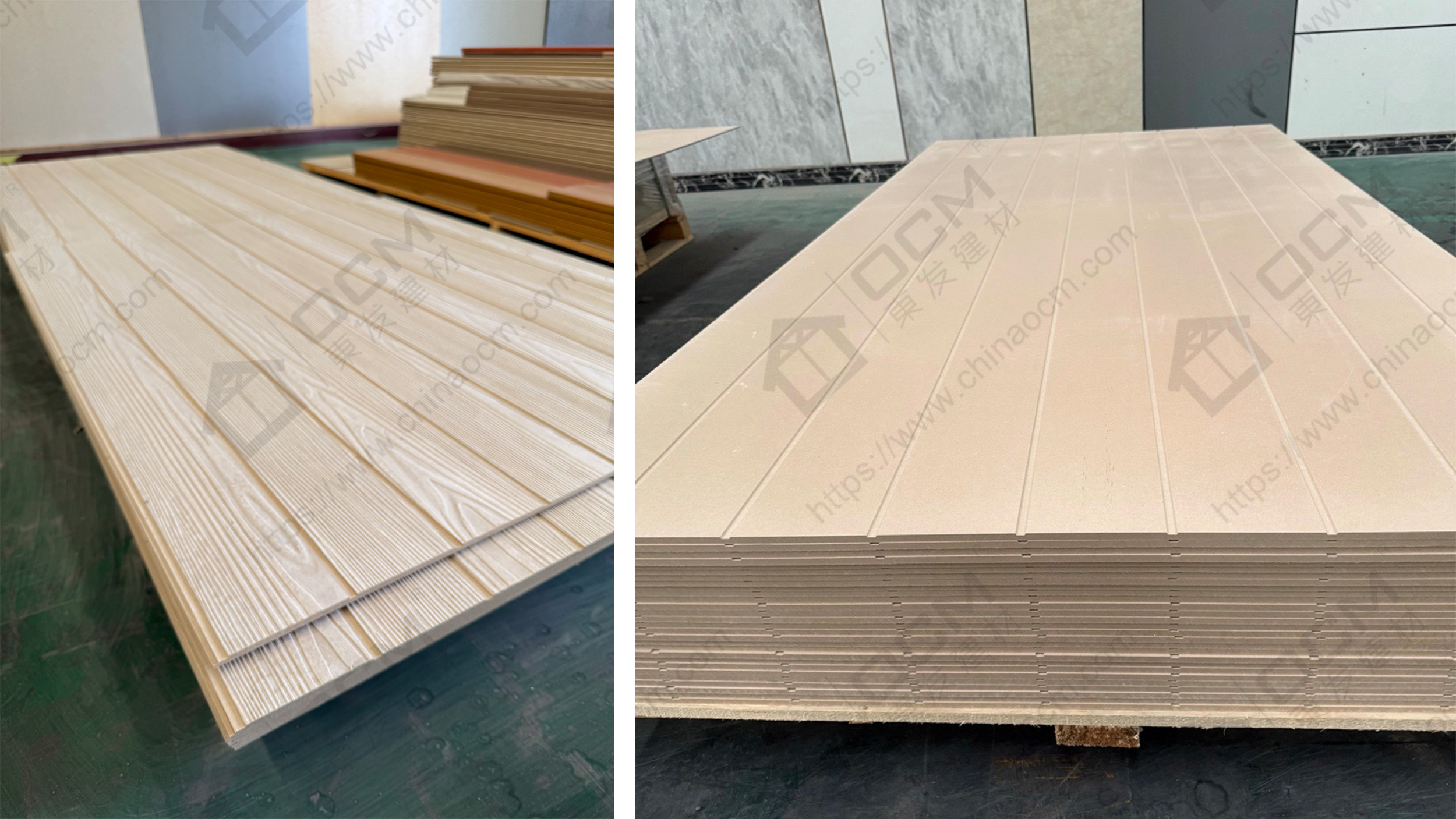 Vertical Groove VJ Cladding Cement Board
