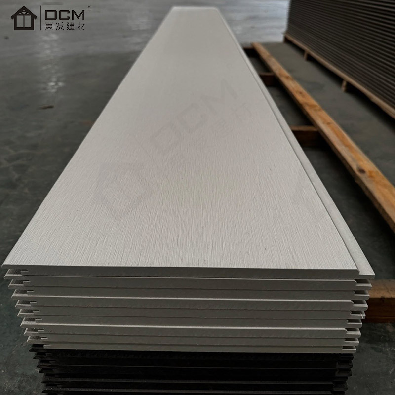 OCM 16mm Through-Color Fiber Cement Panel Facade Cladding Tongue Groove Edge Click Cladding Systems