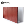 Exterior wood grain cladding material fiber cement siding board