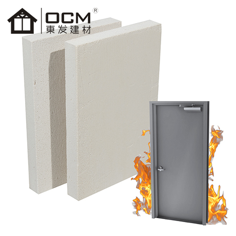 Building Materials 38mm/40mm/45mm High Pressure Resistance Fire Rated Mgo Panel For OCM Door Core