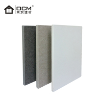 OCM Waterproof Fireproof Wall Siding Cement Color Through Construction Material Board