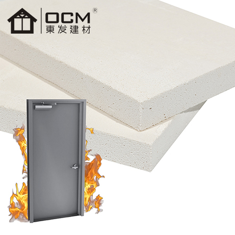 OCM Resistance Fireproof Board Door Core Panel Perlit Material