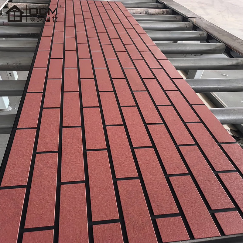 OCM BrickTec™ Interlocking Brick-Pattern Fibre Cement Cladding | 15mm Click System