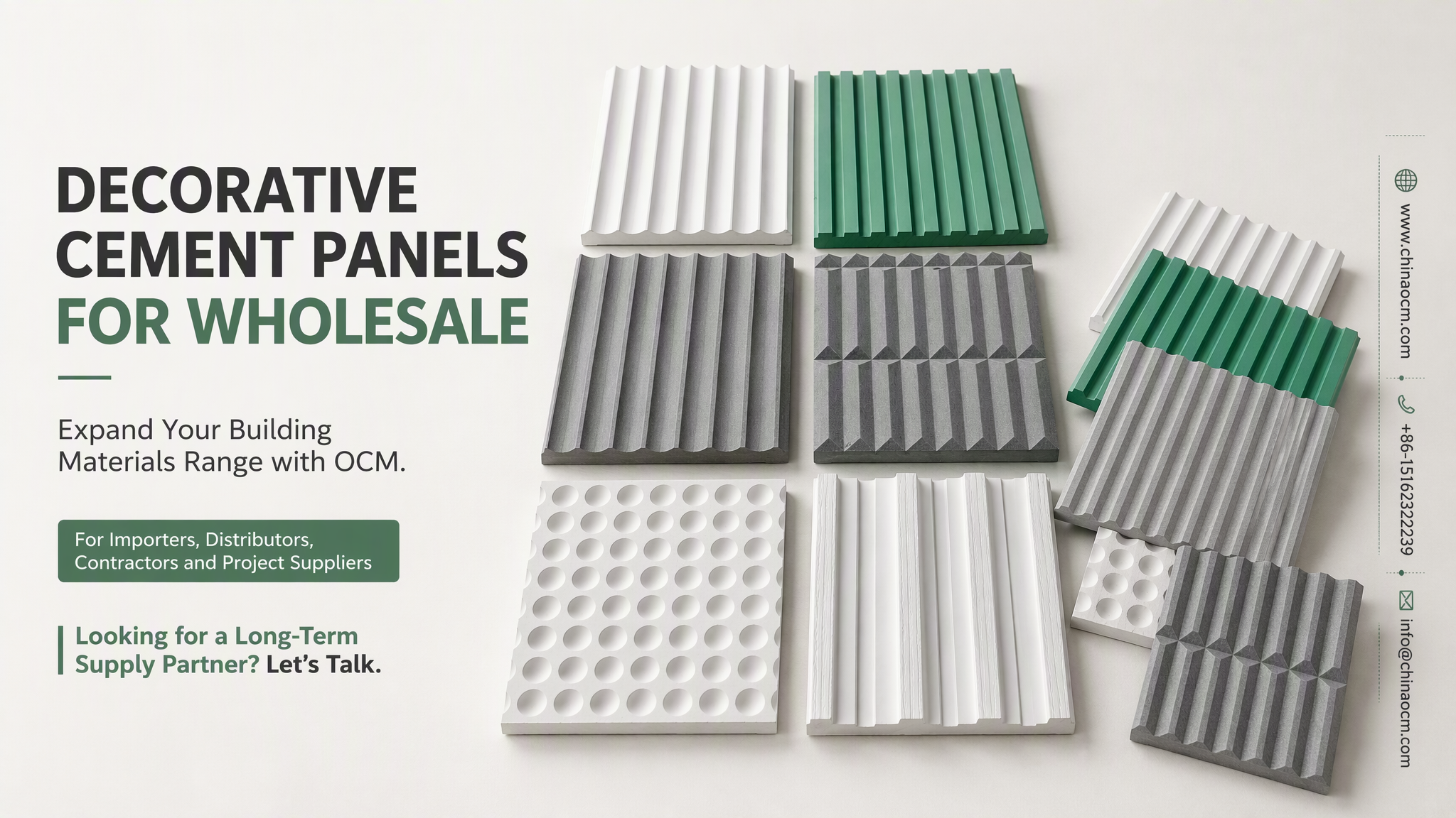 Decorative Cement Board Carved Textured Panels/Cement 3D Art Board.png