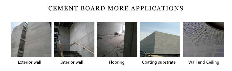 Fiber Cement Board Interior Sheet Exterior Wall