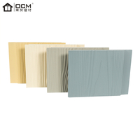 Wood Grain Fiber Cement Board Cladding Exterior Siding Decorative Wall Panels