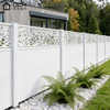 OCM Modular Fencing System Fibre Cement Privacy Fence Panels Outdoor Fireproof Garden Boundary Wall with Aluminium Posts