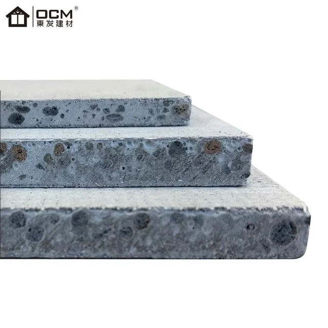 OCM Lightweight Cement Board EPS Fireproof Waterproof Thermal Insulation Panel For Interior Exterior Wall Partition Construction