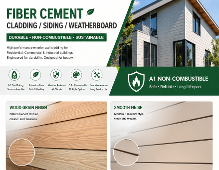 OCM Launches High Performance Fiber Cement Cladding for Fire Safe And Sustainable Exterior Wall Systems