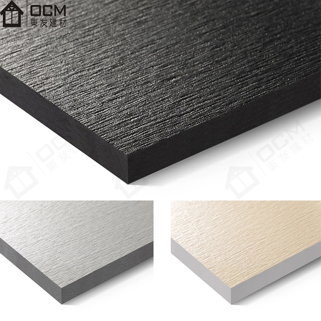 OCM Through-colored Fireproof Architectural Cladding Brushed/Polished Finish Exterior Cement Board