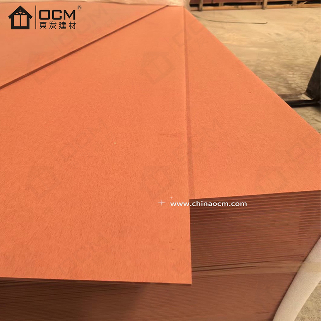 OCM Pre Painted Fibre Cement Weatherboard Cladding Wood Grain Texture Shiplap Joist For Exterior Wall Siding