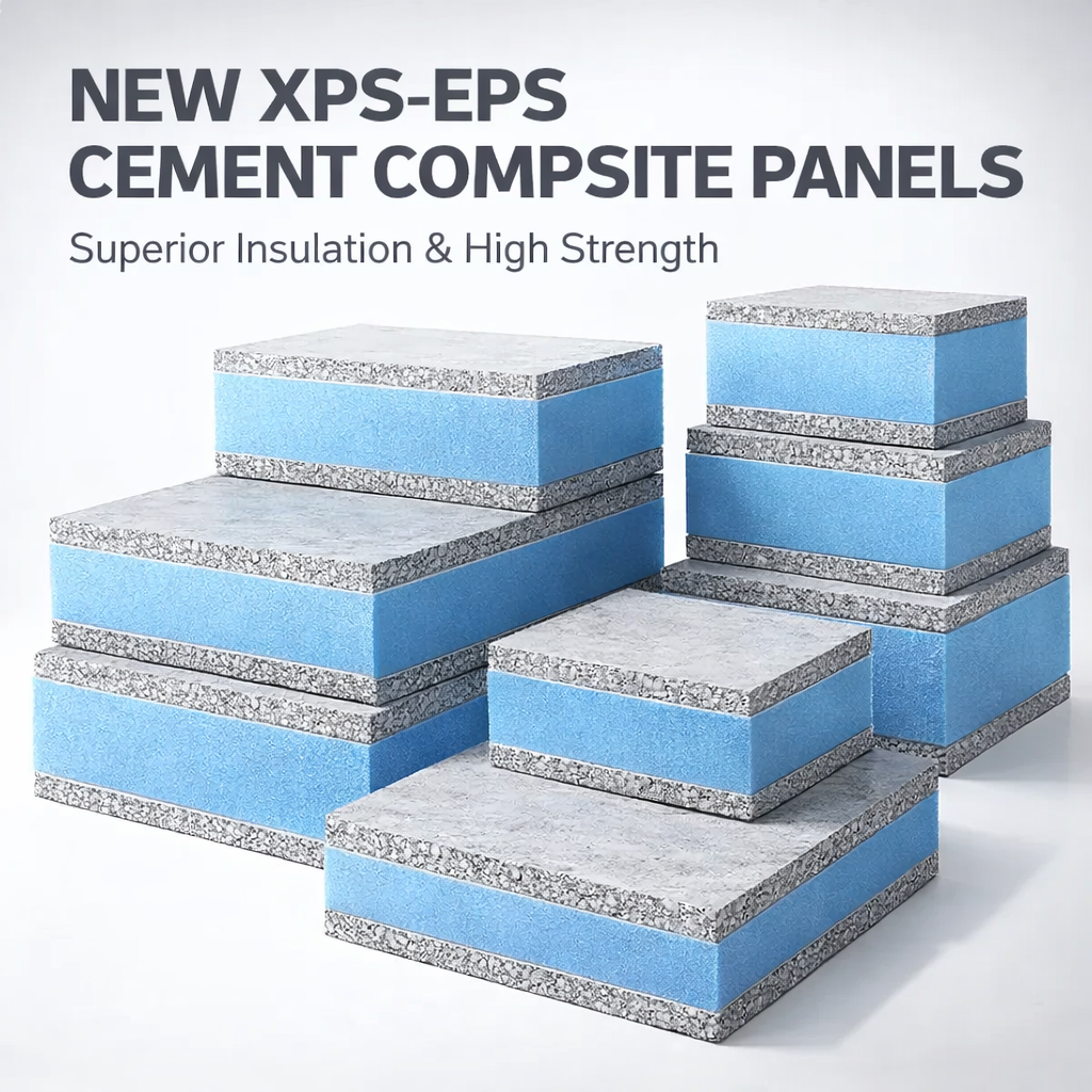 XPS Cement Sandwich Panel Offers Fire Resistance, Thermal Efficiency And Fast Installation for Modern Construction