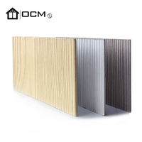 OCM Exterior Insulated Wood Grain Fiber Cement Vertical Siding