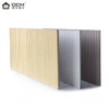 Wood Grain Fiber Cement Board Cladding Exterior Siding Decorative Wall Panels