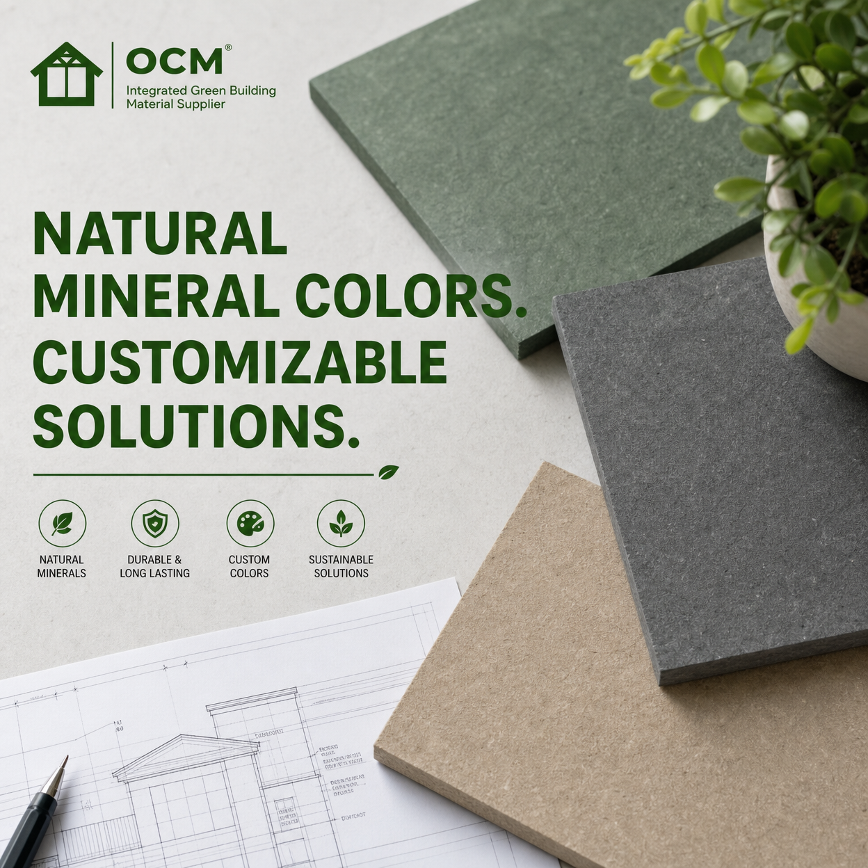 OCM Redefines Modern Architecture with Next-Generation Through-Body Cement Board