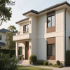 OCM Wood Grain Fiber Cement Board for Exterior Wall Cladding ASTM C1186 E84 Fireproof UKCA Certified