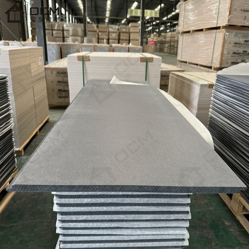 OCM 16mm Through-Color Fiber Cement Panel Facade Cladding Tongue Groove Edge Click Cladding Systems