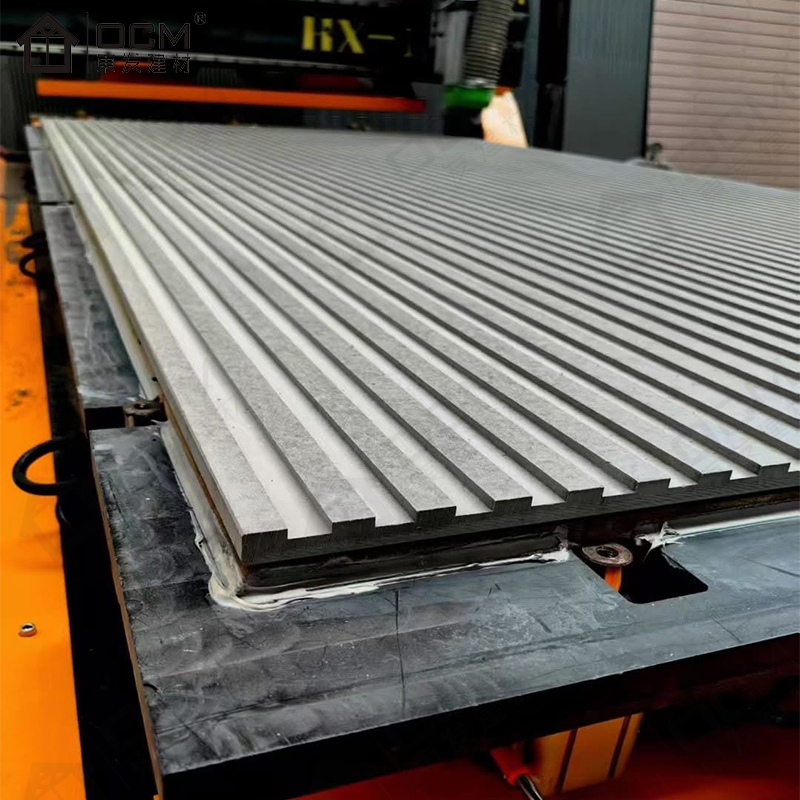 OCM Groove Profile Fibre Cement Cladding Panel - Factory Painted Texture