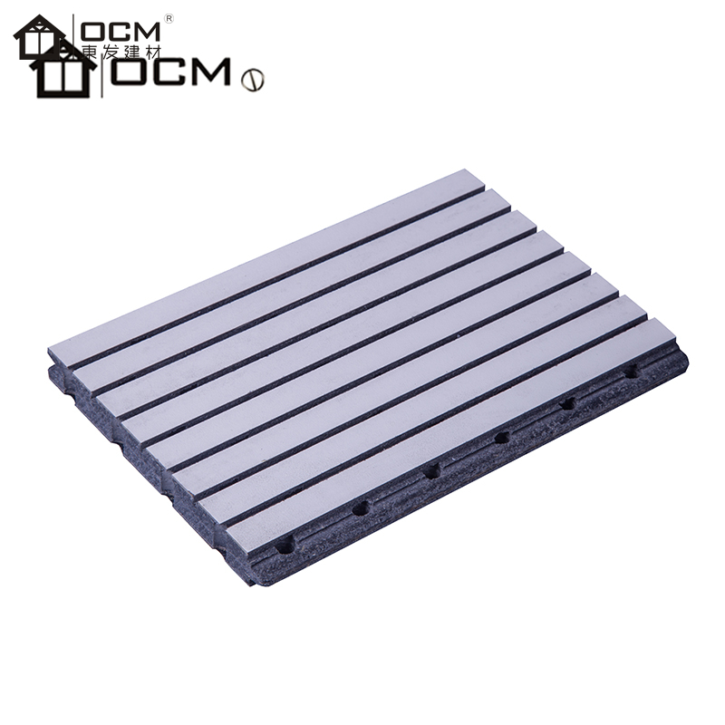 Fireproof eco-friendly Slotted Slat Wooden Wall Acoustic Panel