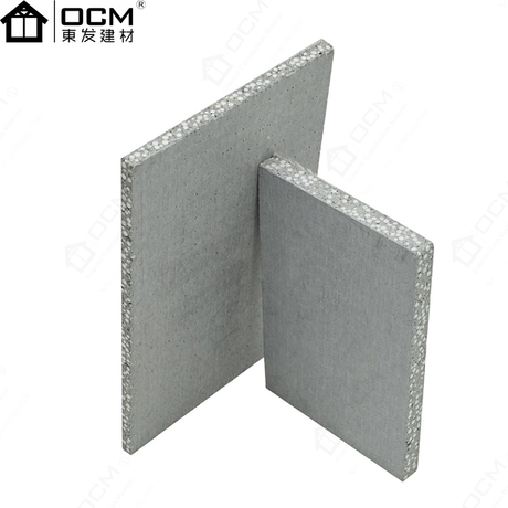 Lightweight Fireproof Magnesium Oxide Board Wall Panel EPS Foam Cement ...