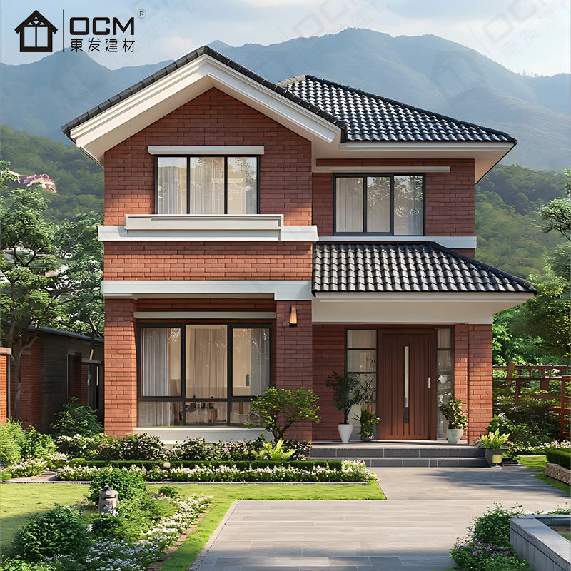 OCM Wood Grain Fiber Cement Board for Exterior Wall Cladding ASTM C1186 E84 Fireproof UKCA Certified