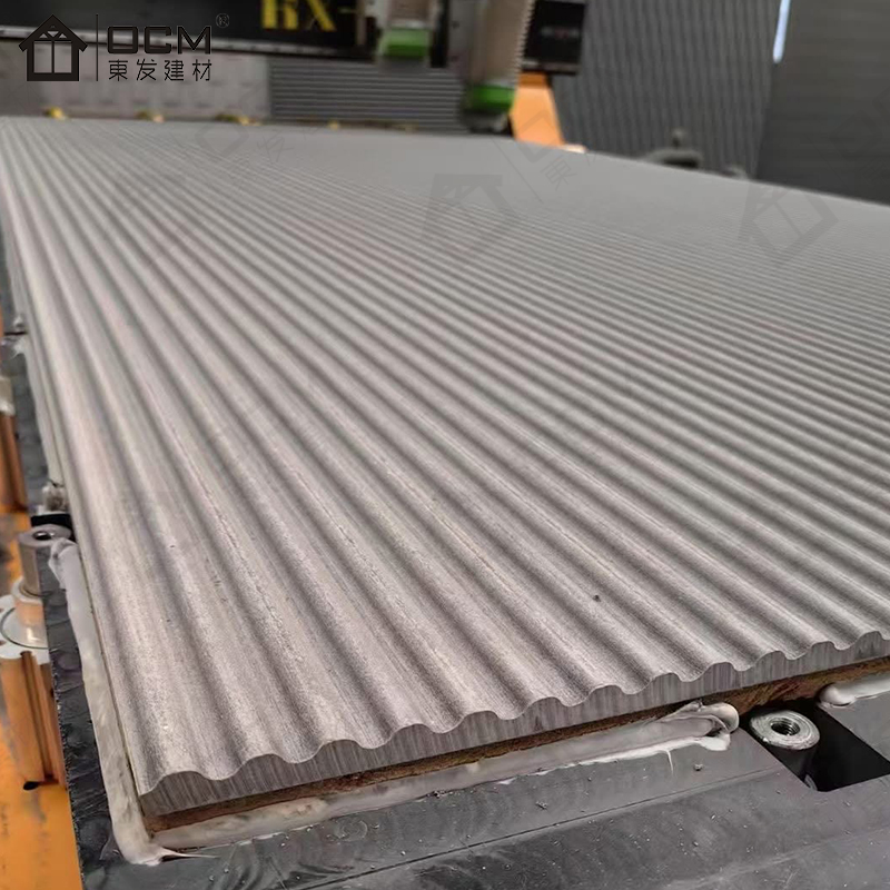 OCM Groove Profile Fibre Cement Cladding Panel - Factory Painted Texture