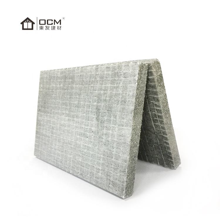 Grey Color Fiberglass Mesh Enhanced Magnesum Cement Board