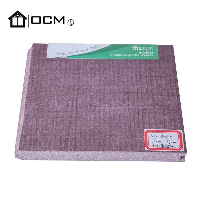High Density And Heat-Insulated Fireproof Magnesium Oxide Floor Board