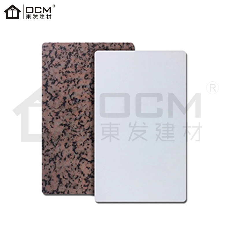 Fire rated A2 Class Inorganic Core Wall Cladding System Aluminum Composite Cladding Panels